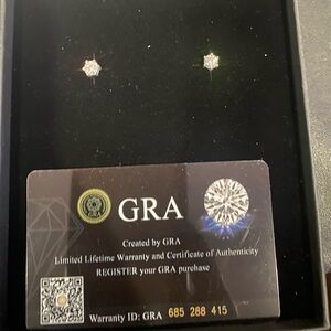 GRA Lab Grown Diamond Stud Earrings💎
